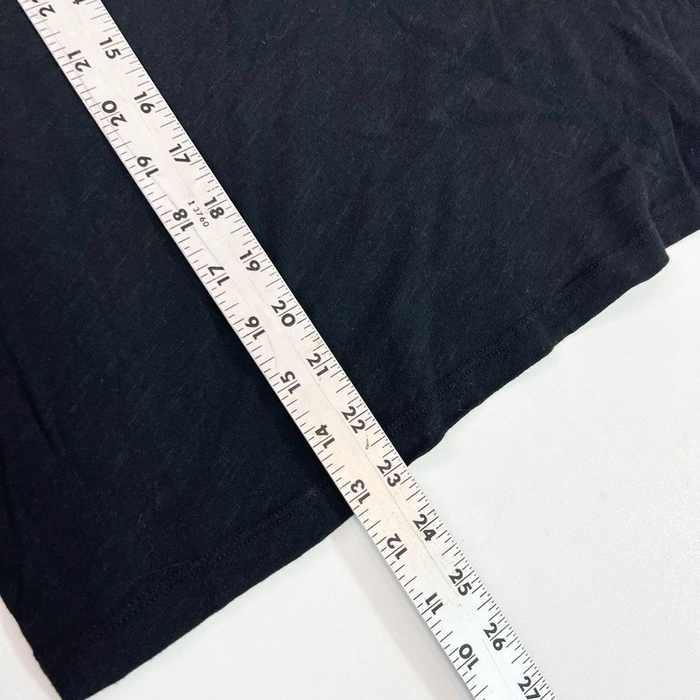 Buck Mason Cotton T-Shirt Womens Medium Black Pullover Short Sleeve Crew Neck - Picture 3 of 8